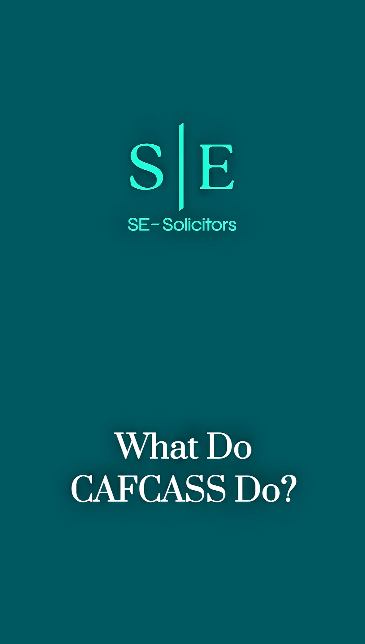 What Do CAFCASS Do?