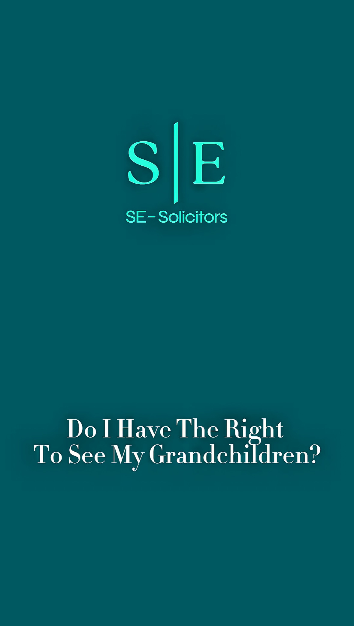 Do I Have The Right To See My Grandchildren?