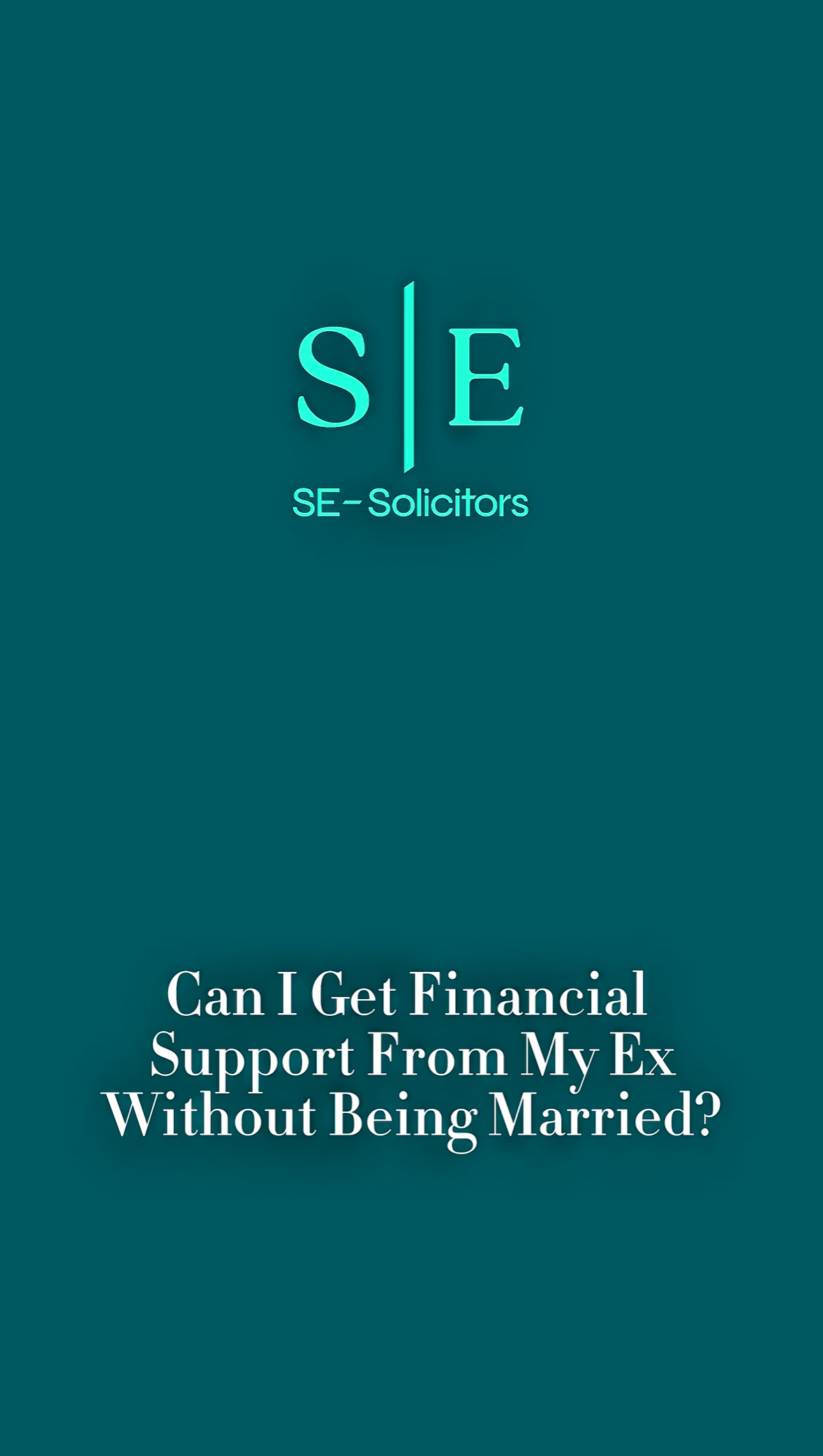 Can I Get Financial Support From My Ex?