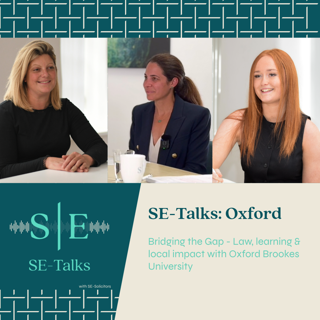 SE-Talks Oxford: Bridging the Gap – Law, learning & local impact with Oxford Brookes University